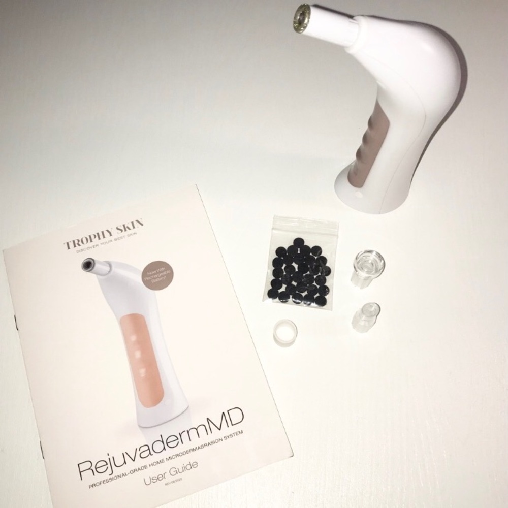 TS RejuvadermMD Portable Professional Grade Home Microdermabrasion Device